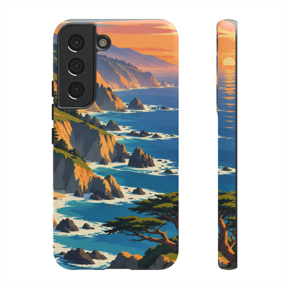 Big Sur — Cypress Coast Samsung Galaxy Tough Case