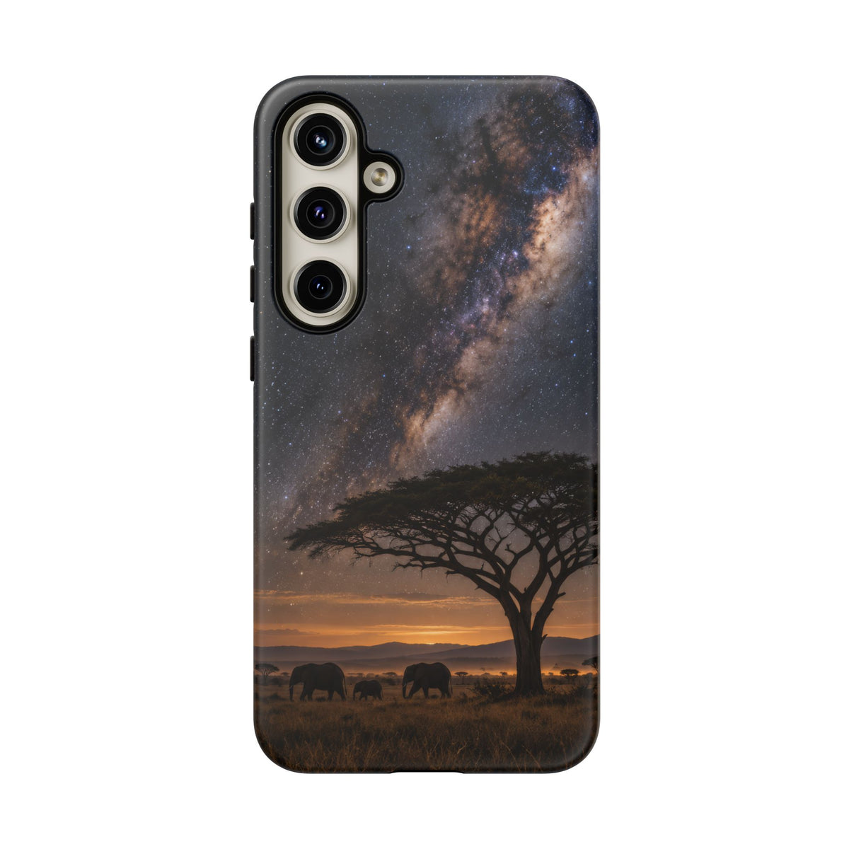 Milky Way over the Plains Samsung Galaxy Tough Case