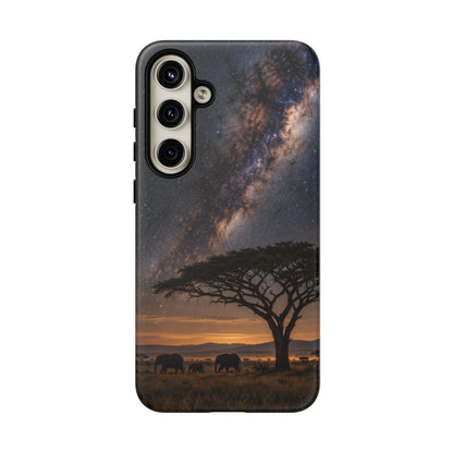 Milky Way over the Plains Samsung Galaxy Tough Case