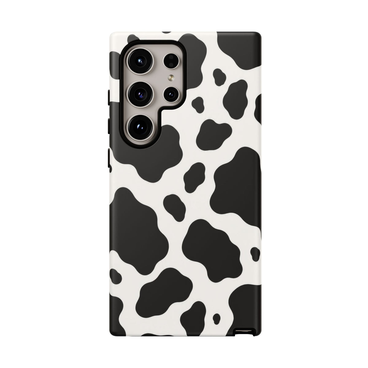 Classic Holstein Samsung Galaxy Tough Case | Black & White Cow Print