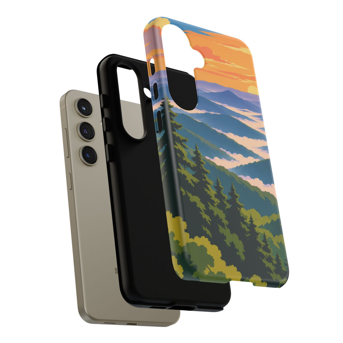 Great Smoky Mountains — Morning Veils Samsung Galaxy Tough Case