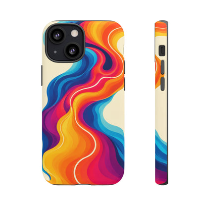 Electric Tide iPhone Tough Case | psychedelic wave