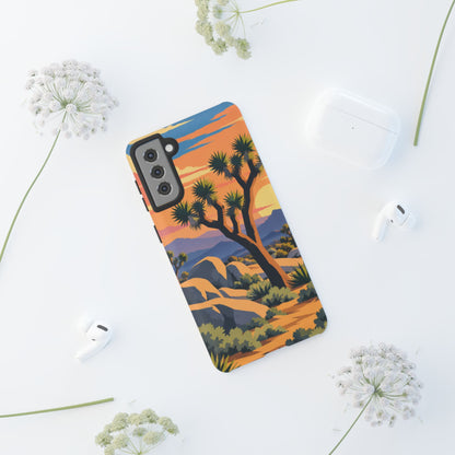 Joshua Tree — Desert Silhouettes Samsung Galaxy Tough Case