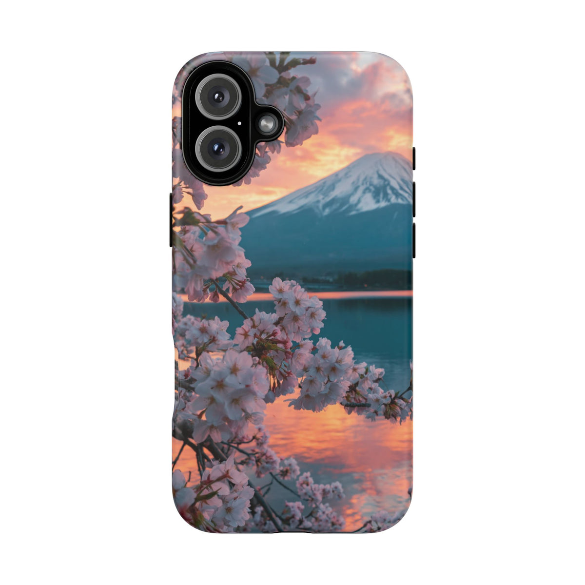 Fuji Petal Reflection iPhone Tough Phone Case