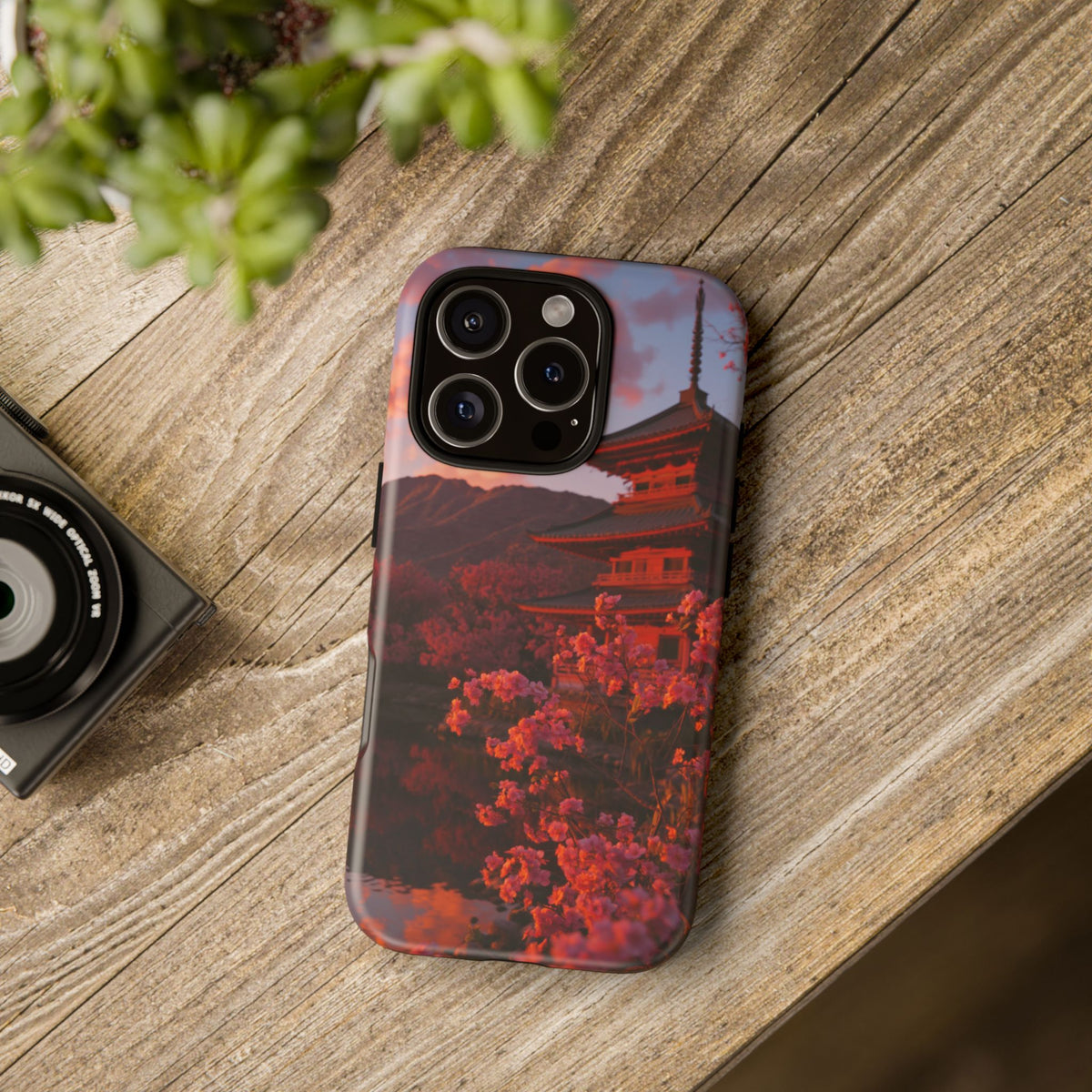 Pagoda Afterglow iPhone Tough Phone Case