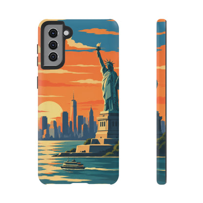 New York City — Harbor Liberty Samsung Galaxy Tough Case