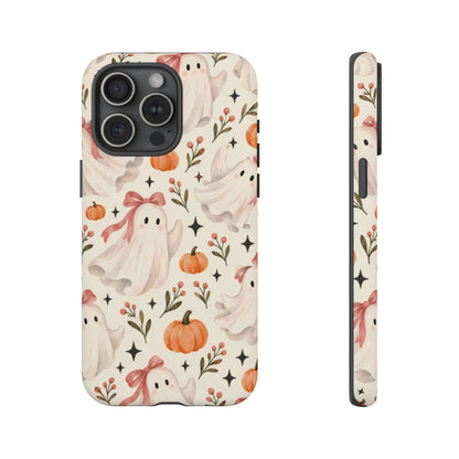Blush Boo Social iPhone Tough Case | cute ghost