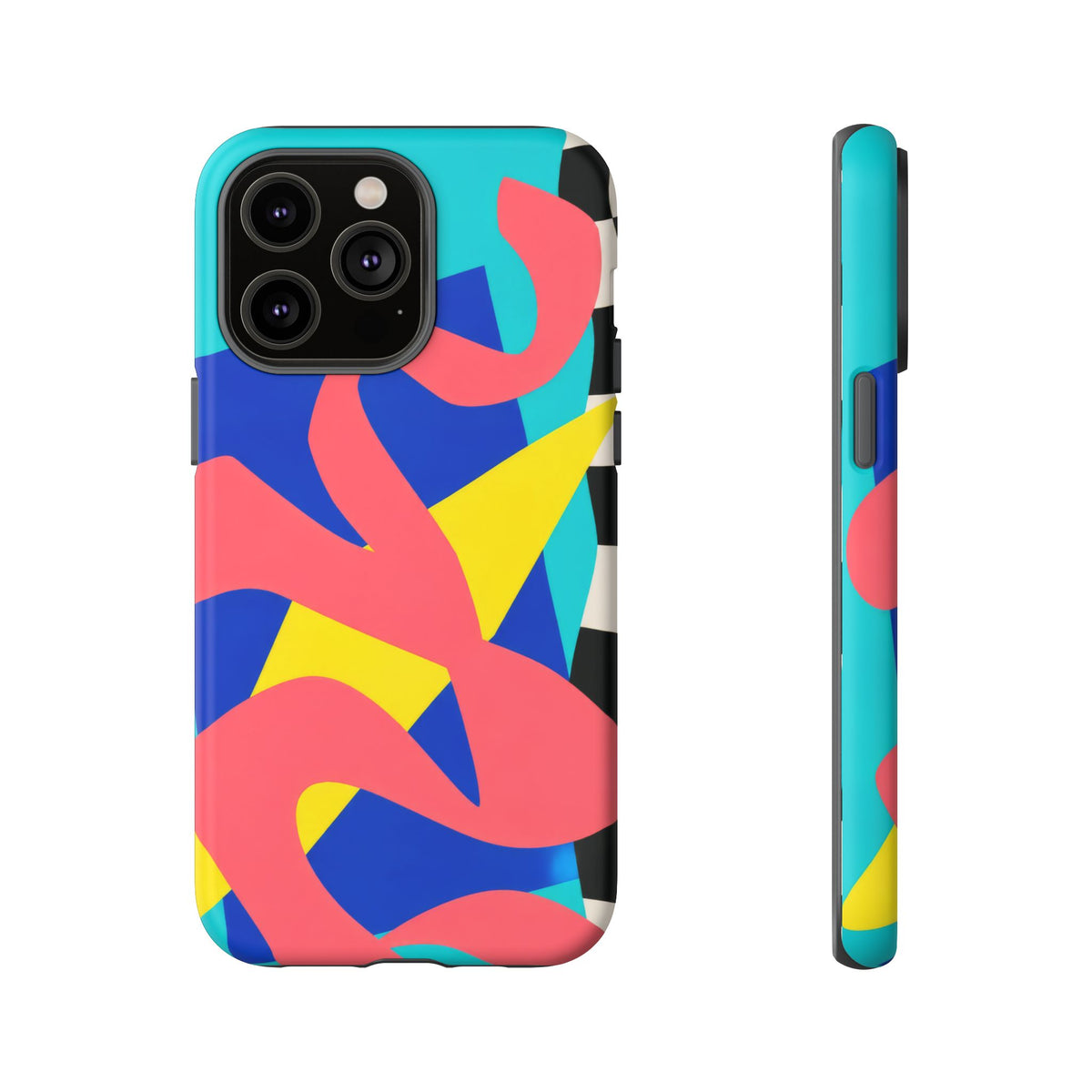 Cut Loose iPhone Tough Case | Retro Abstract Art