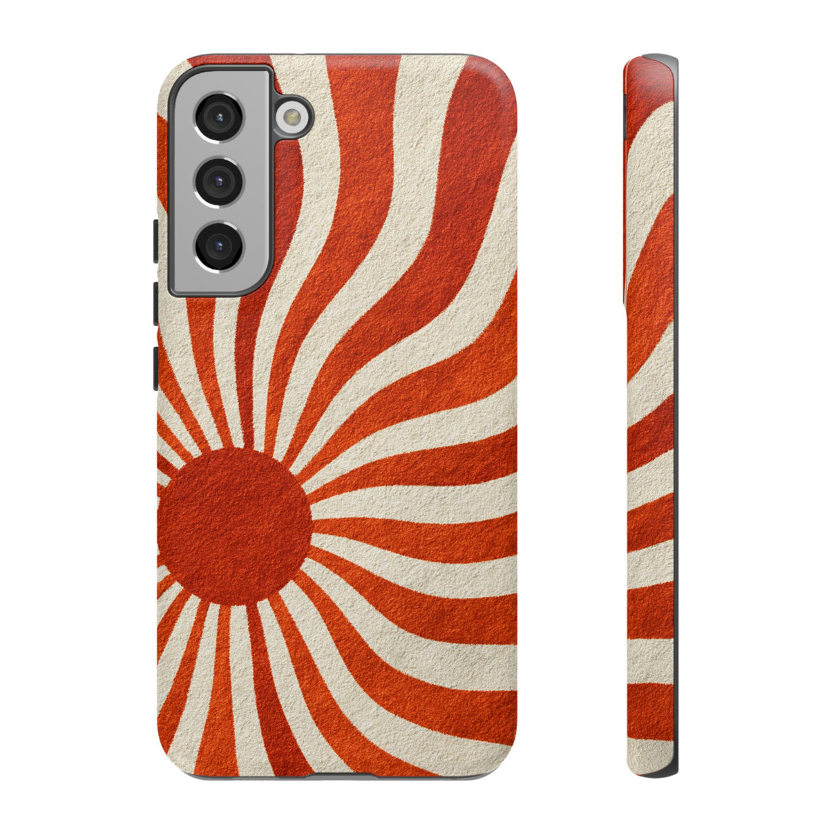Terracotta Sunburst Samsung Galaxy Tough Phone Case