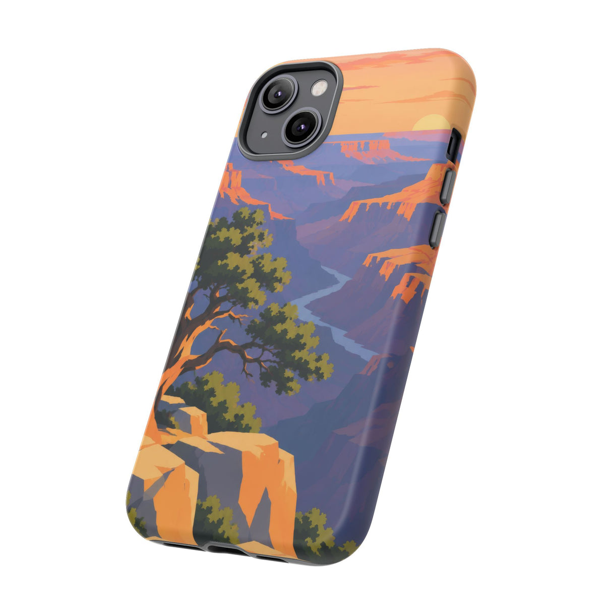 Grand Canyon — Blue Canyon Dawn iPhone Tough Case