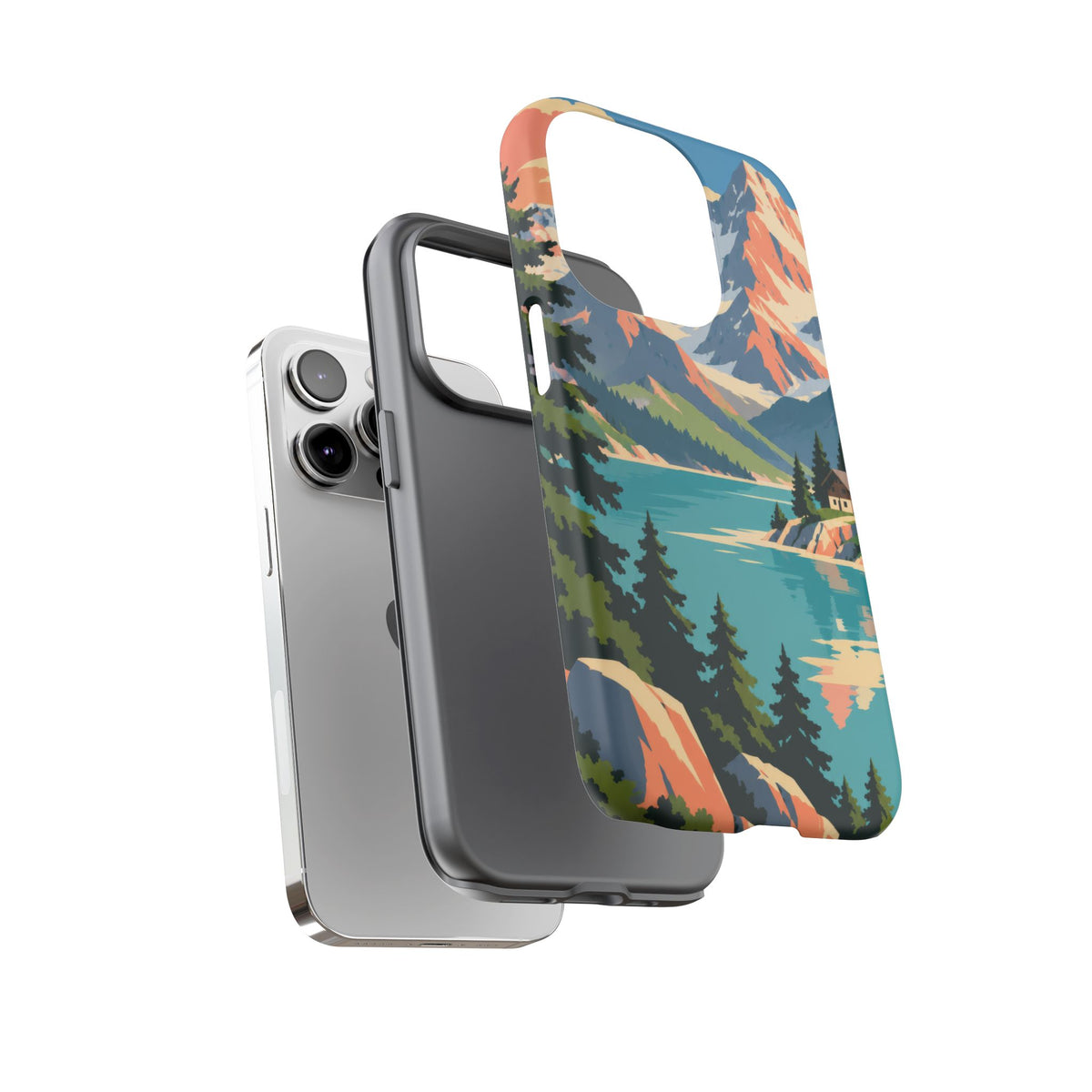 Switzerland — Alpine Lake iPhone Tough Case