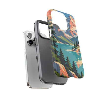 Switzerland — Alpine Lake iPhone Tough Case