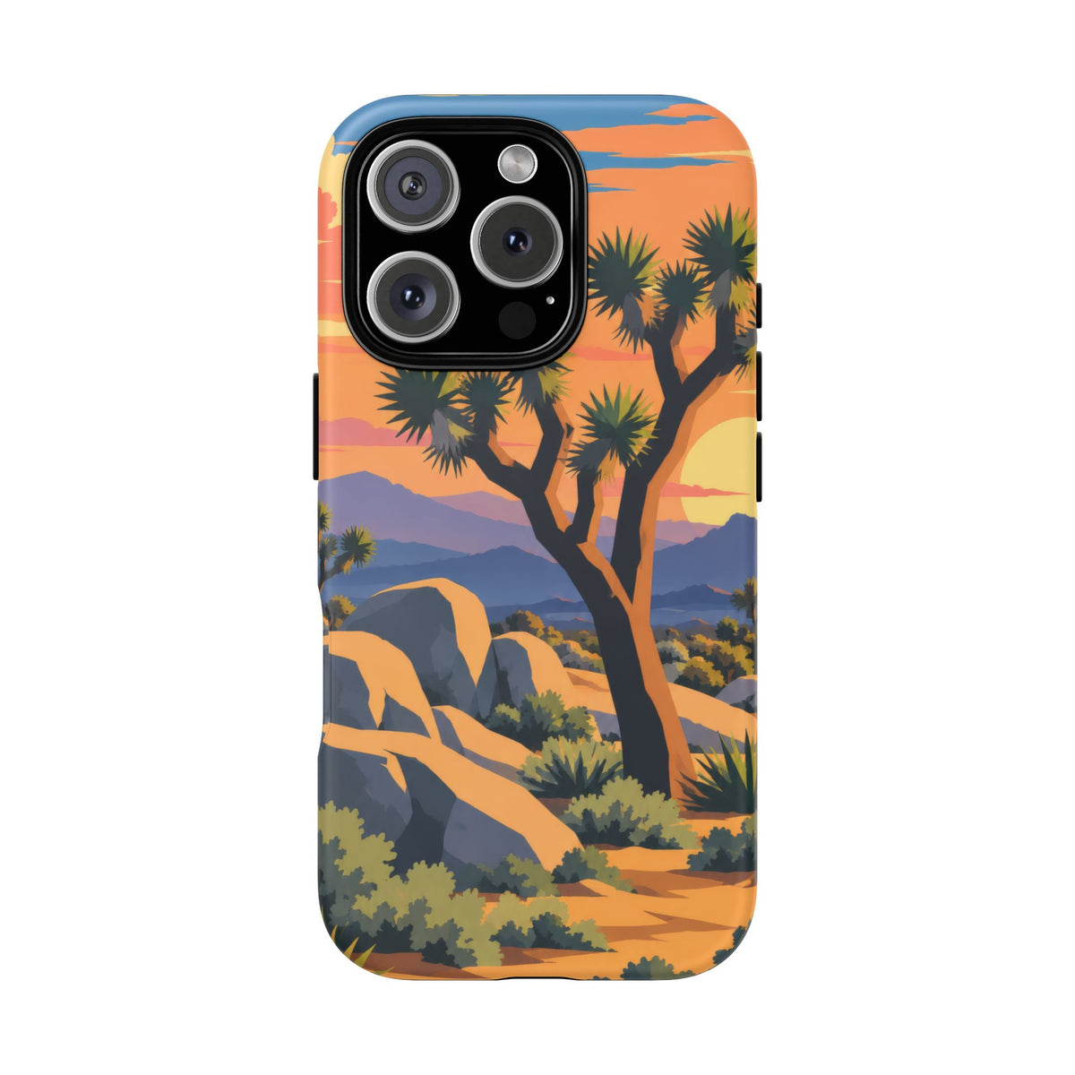 Joshua Tree — Desert Silhouettes iPhone Tough Case