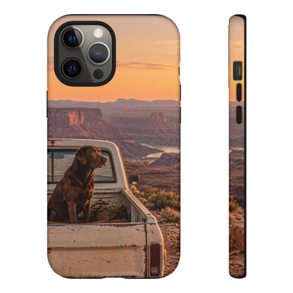 Desert Tailgate Companion iPhone Tough Case | labrador