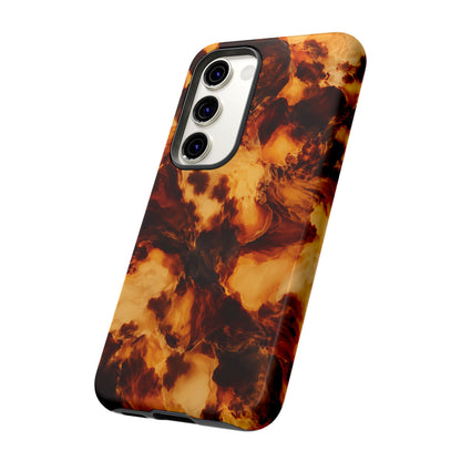 Amber Marble Samsung Galaxy Tough Case | Amber Mosaic