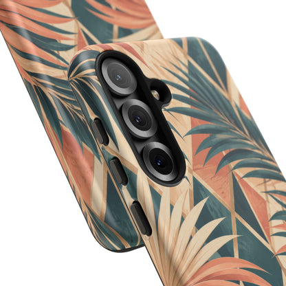 Coral Palm Pavilion Samsung Galaxy Tough Case | art deco