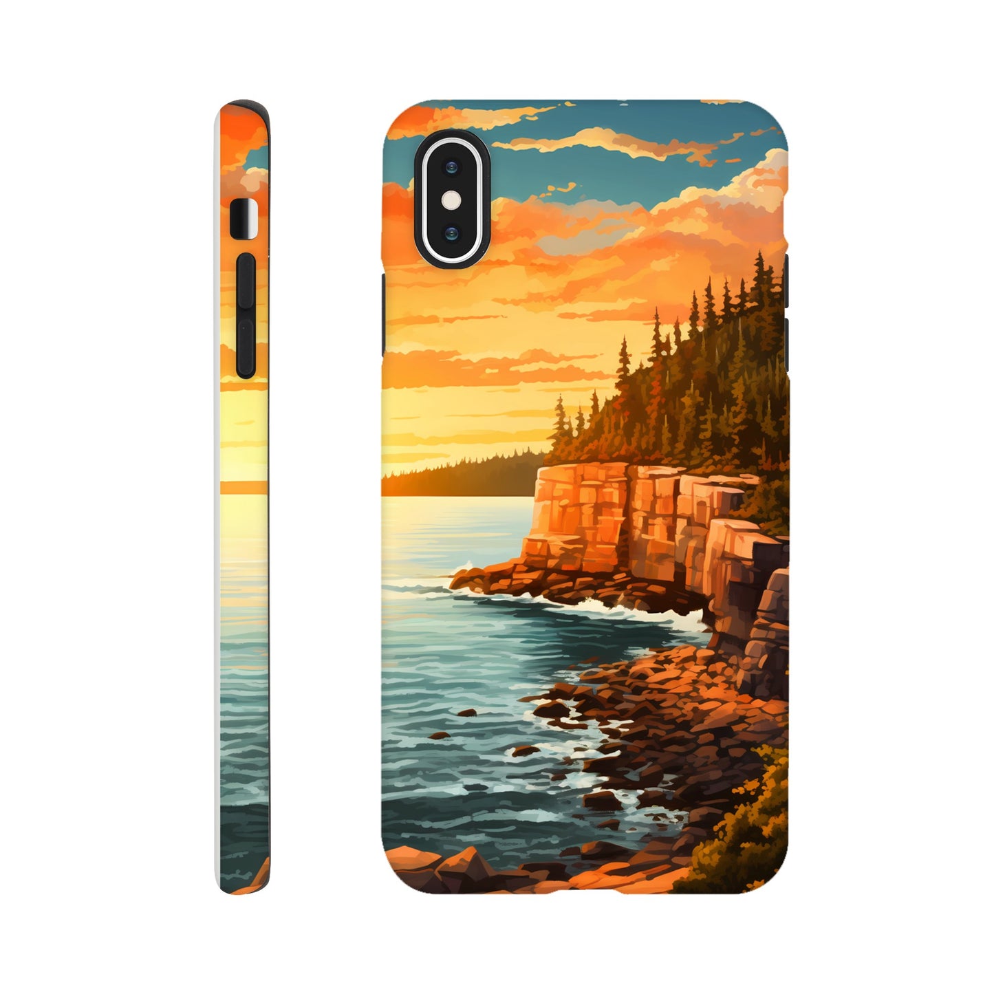 iPhone Case - Acadia Coastal Chronicles (National Park)
