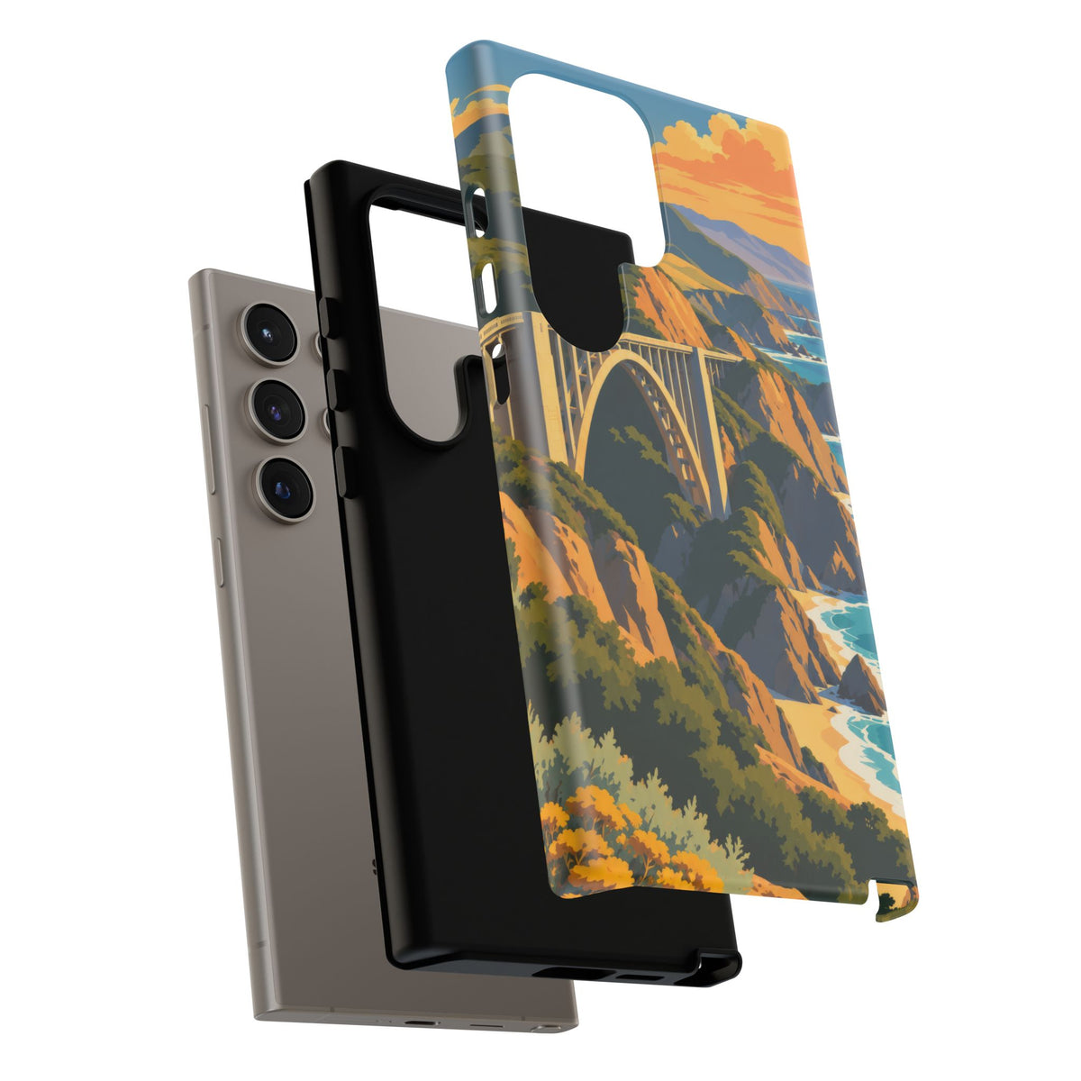 Big Sur — Coastal Arc Samsung Galaxy Tough Case