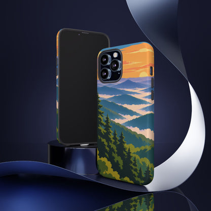 Great Smoky Mountains — Morning Veils iPhone Tough Case