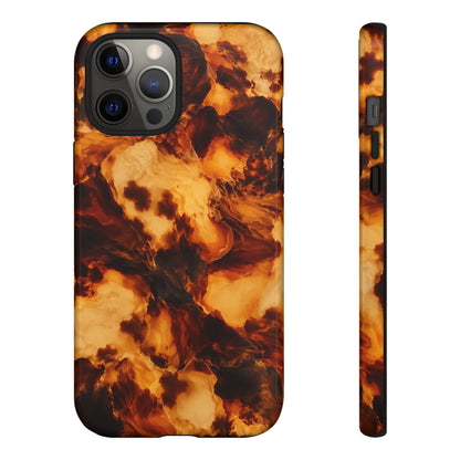 Amber Marble iPhone Tough Case | Amber Mosaic