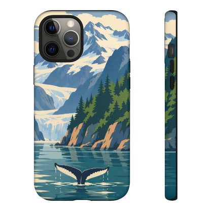 Glacier Bay — Fjord Silence iPhone Tough Case
