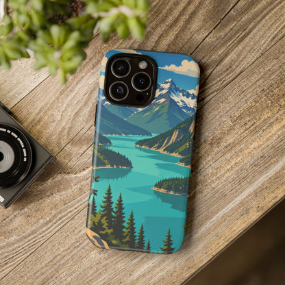 Cascades — Diablo Blue iPhone Tough Case