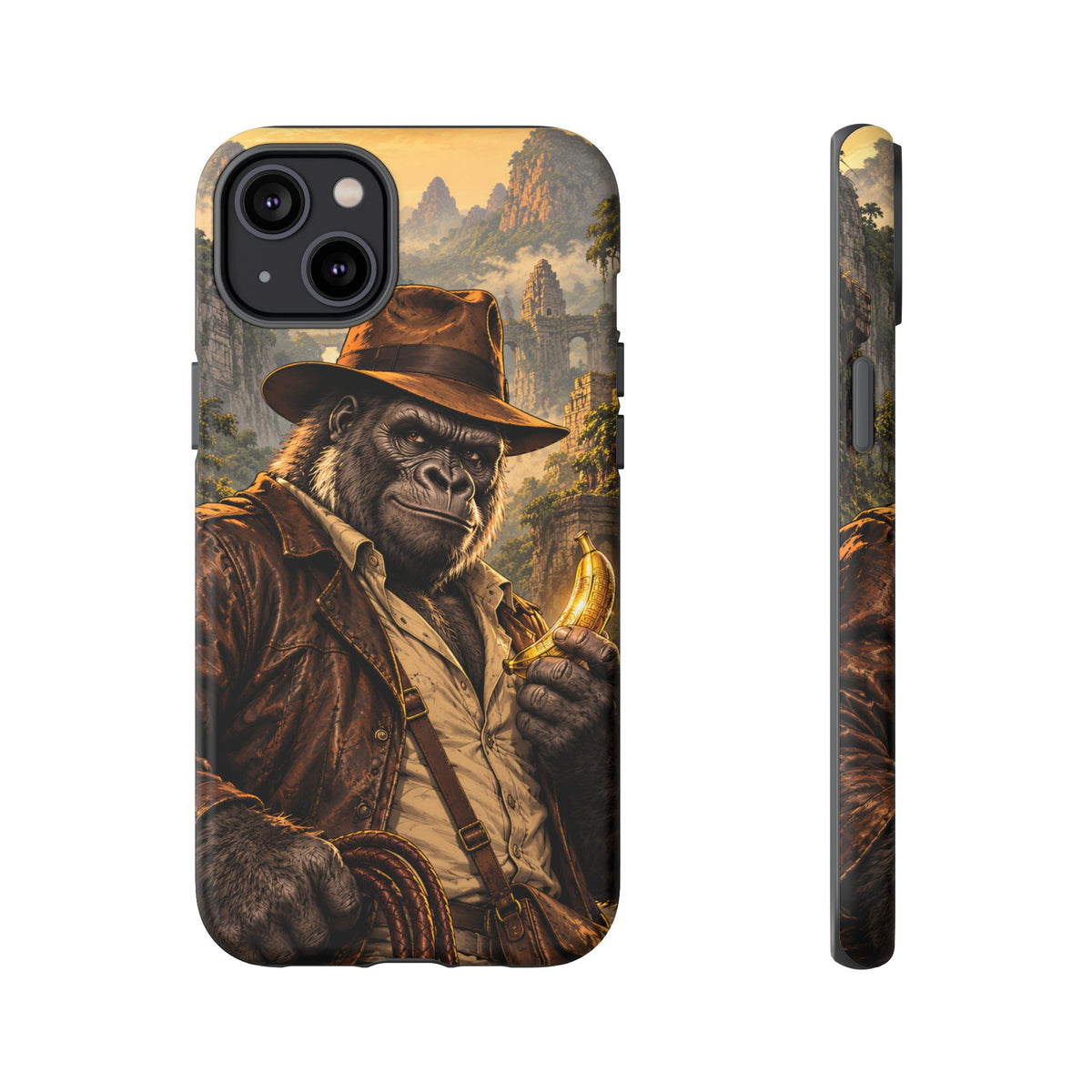 Adventure Gorilla iPhone Tough Case | Temple of Bananas