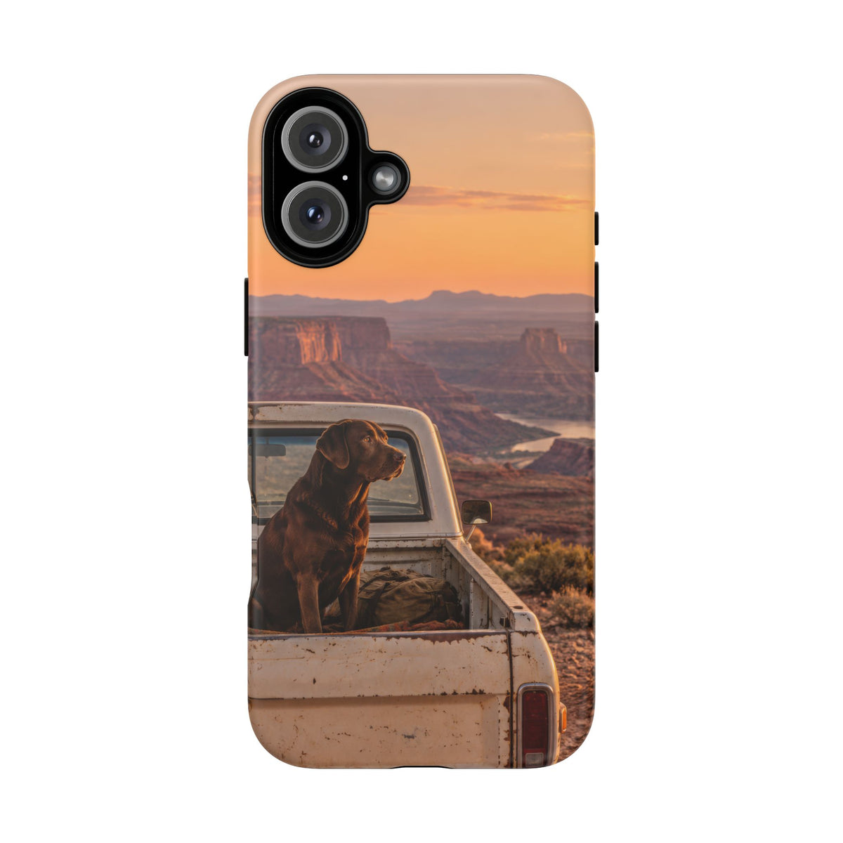 Desert Tailgate Companion iPhone Tough Case | labrador