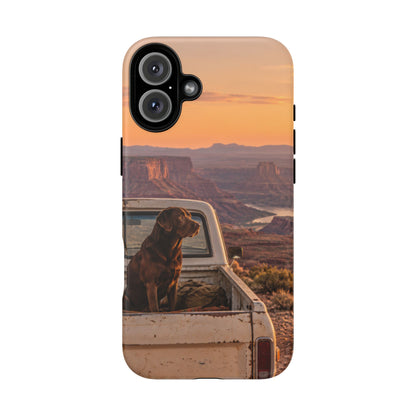 Desert Tailgate Companion iPhone Tough Case | labrador