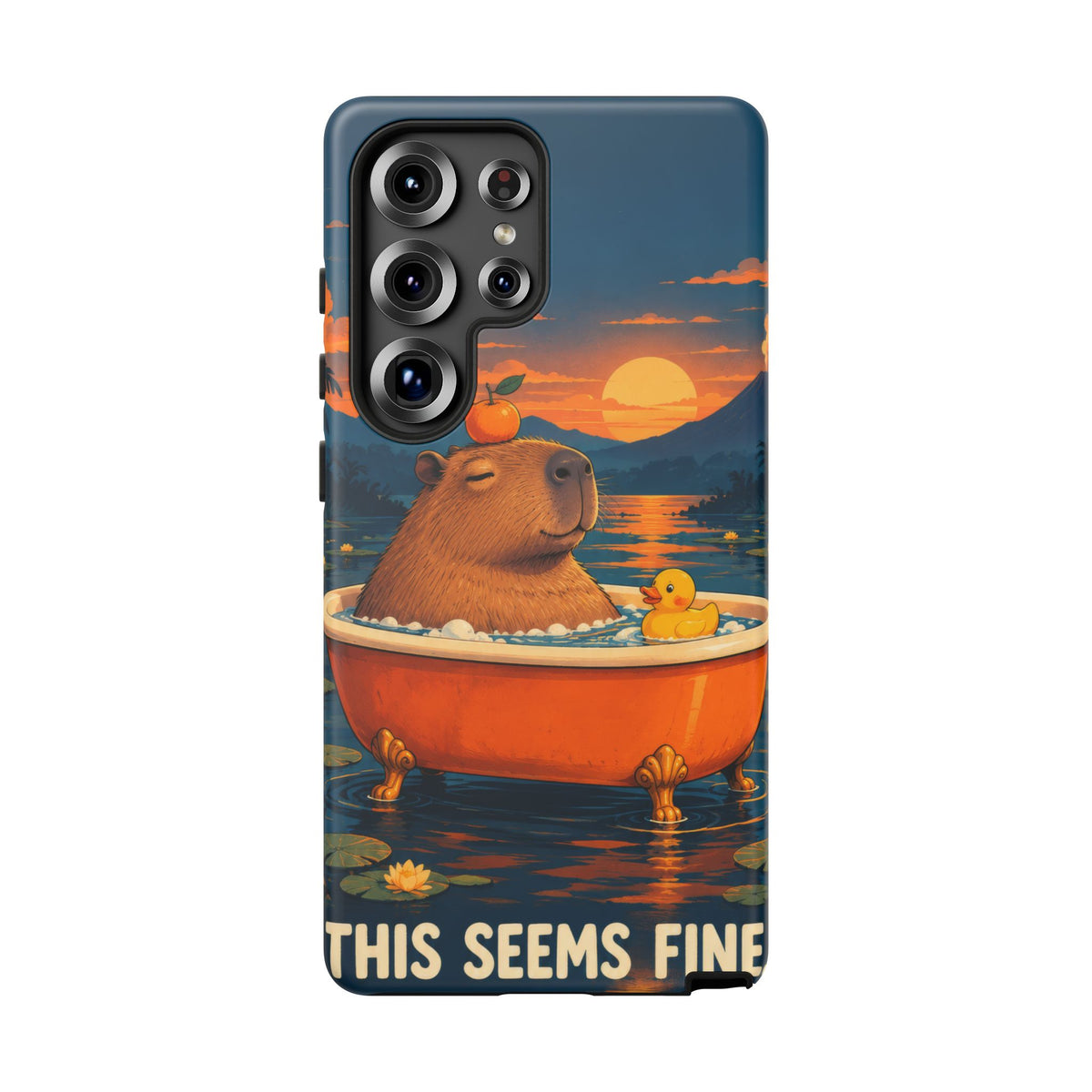 Minor Inconvenience Samsung Galaxy Tough Case | funny capybara