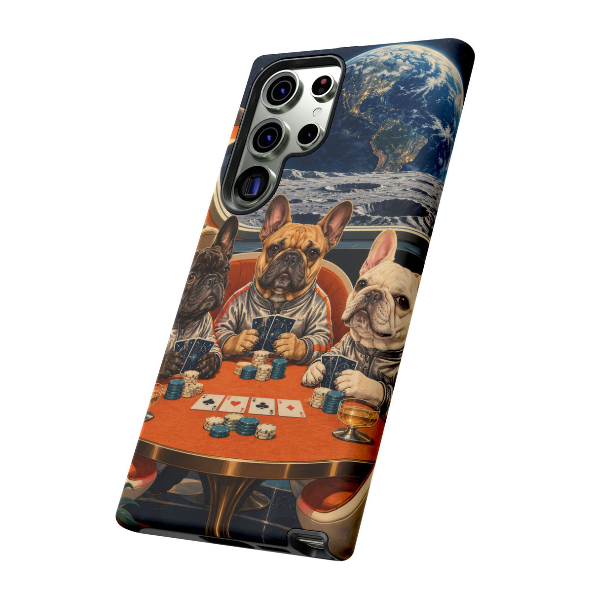 Lunar Card Club Samsung Galaxy Tough Case | french bulldog