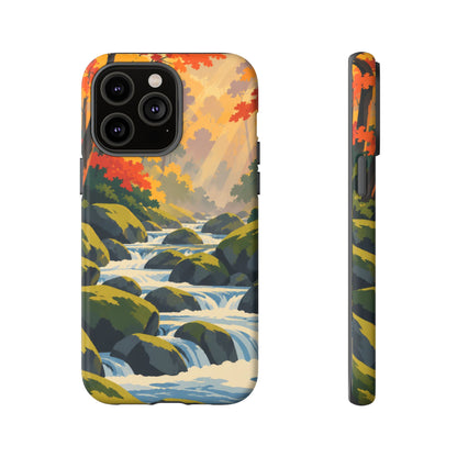 Great Smoky Mountains — Autumn Creek iPhone Tough Case