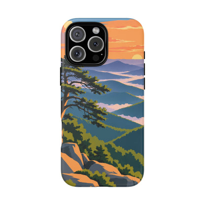 Shenandoah — Blue Hour Ridges iPhone Tough Case