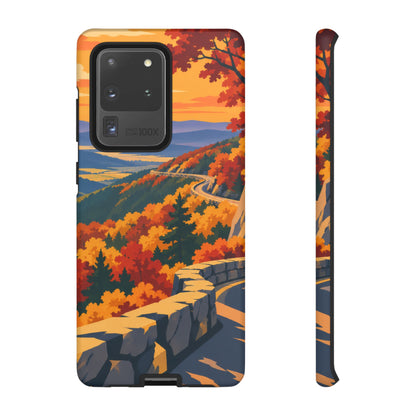 Skyline Drive — Overlook Gold Samsung Galaxy Tough Case
