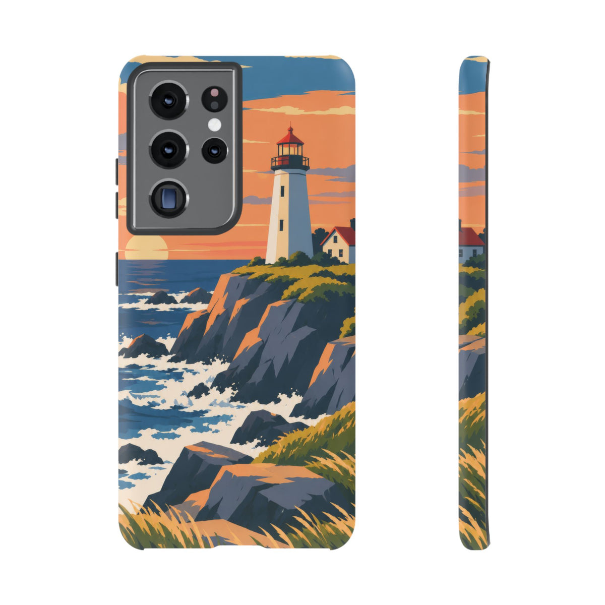 Lighthouse — Atlantic Beacon Samsung Galaxy Tough Case