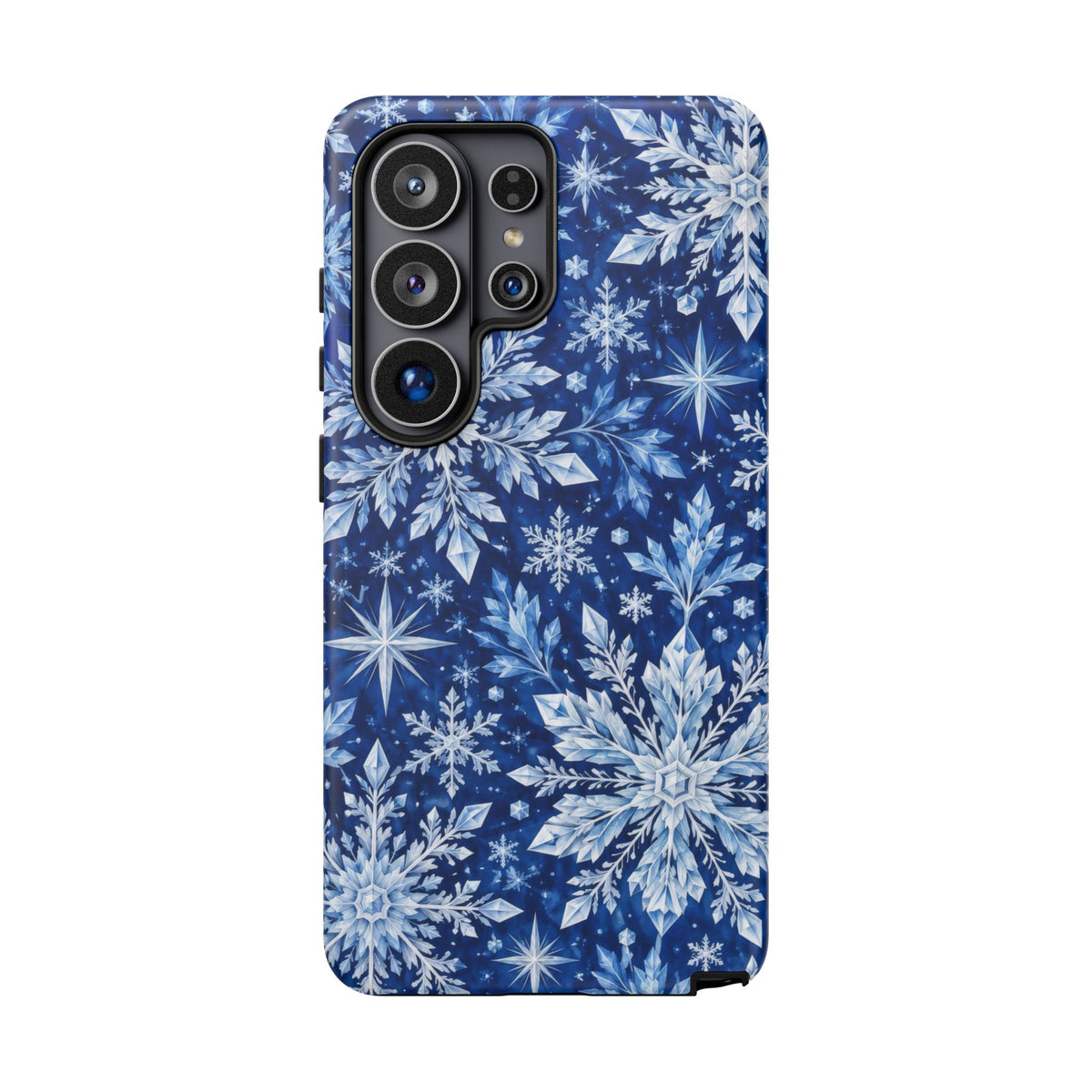Frosted Midnight Samsung Galaxy Tough Case | snowflake