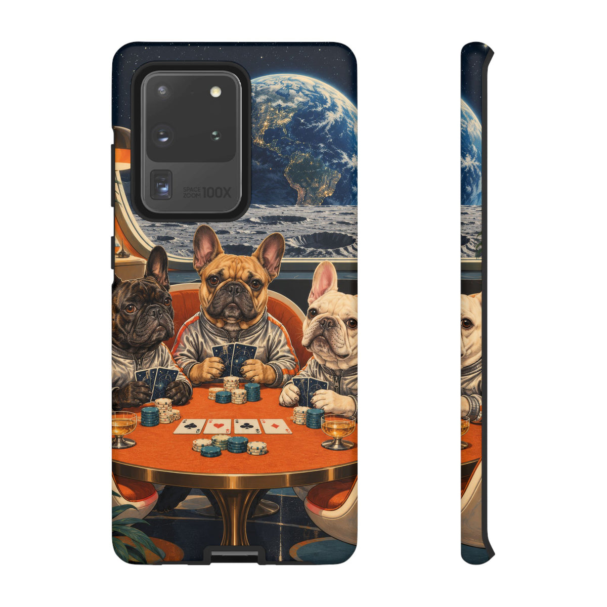 Lunar Card Club Samsung Galaxy Tough Case | french bulldog