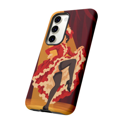 Moulin Rouge Dancer — Crimson Cabaret Samsung Galaxy Tough Case | cabaret dancer