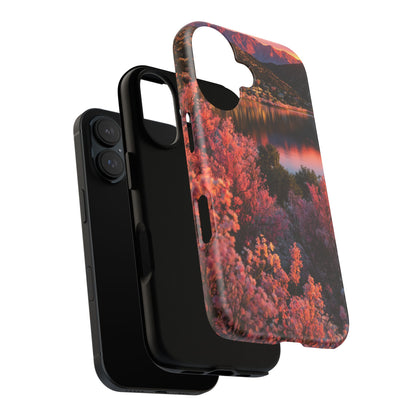 Alpine Bloom Lake iPhone Tough Phone Case