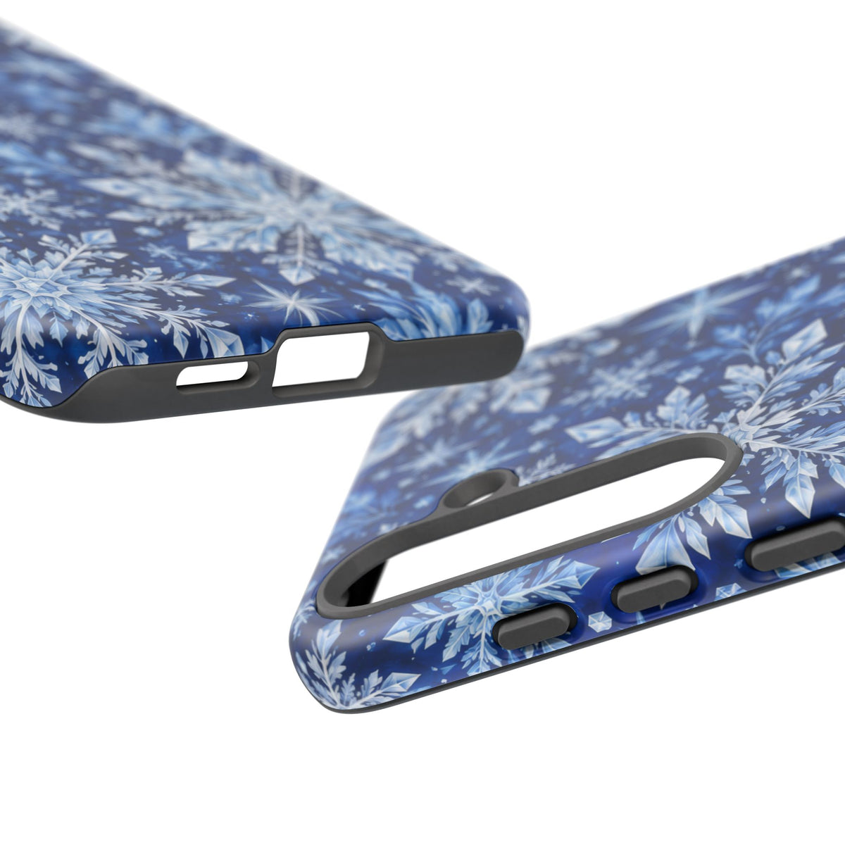 Frosted Midnight Samsung Galaxy Tough Case | snowflake