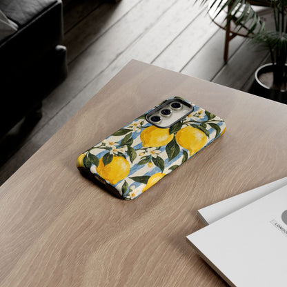 Riviera Lemons Samsung Galaxy Tough Case | lemon print