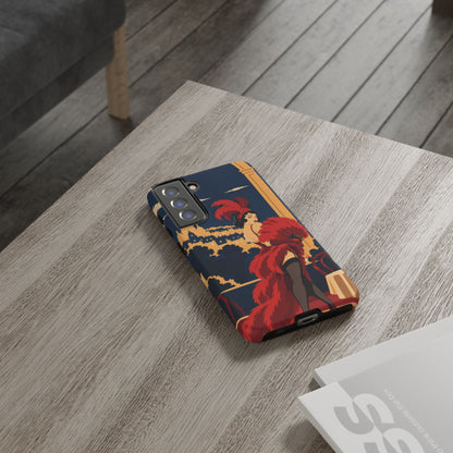 Moulin Rouge Dancer — Velvet Encore Samsung Galaxy Tough Case | cabaret dancer