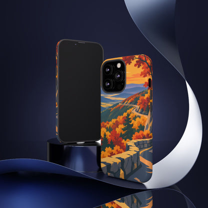 Skyline Drive — Overlook Gold iPhone Tough Case