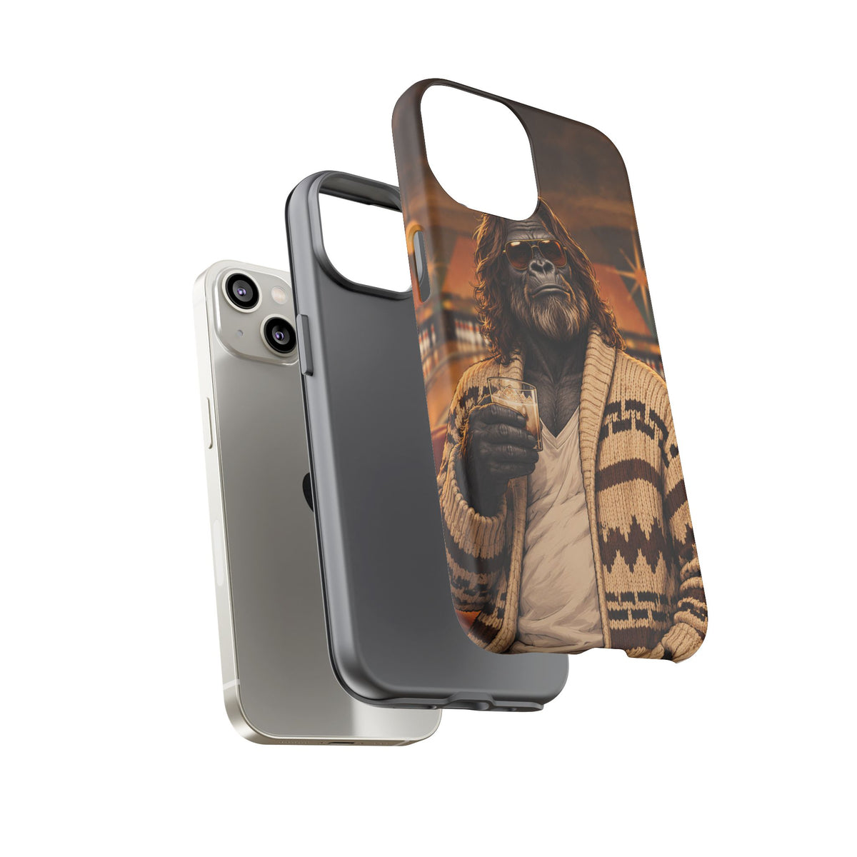 Cardigan Gorilla iPhone Tough Case | The Primate Abides