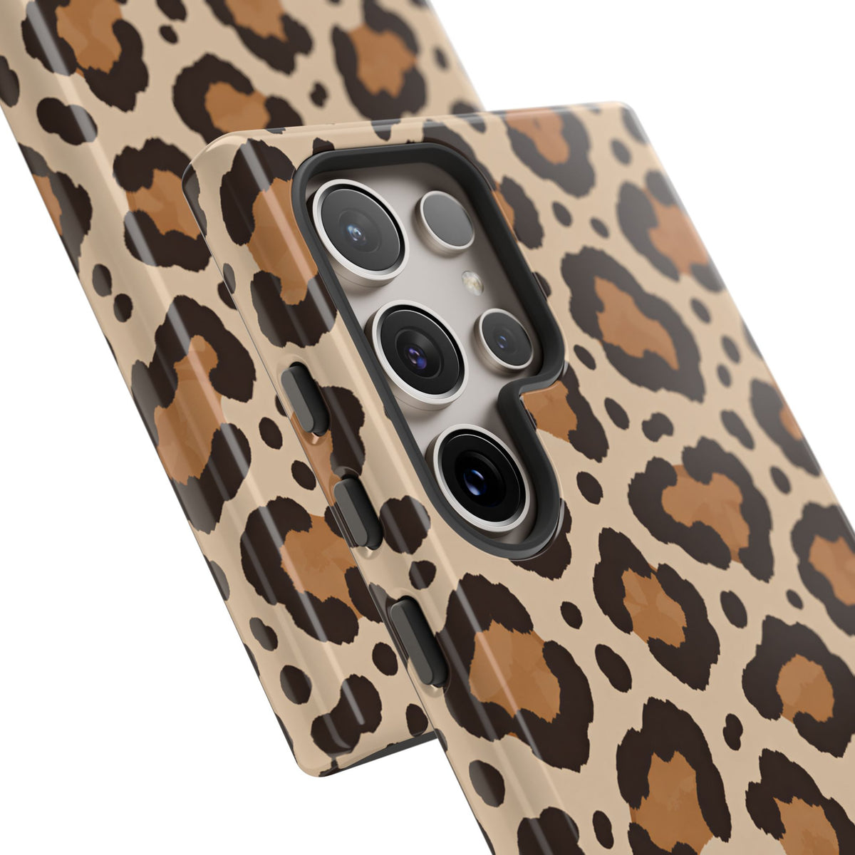 Leopard Print Samsung Galaxy Tough Case | Cocoa Wildcat