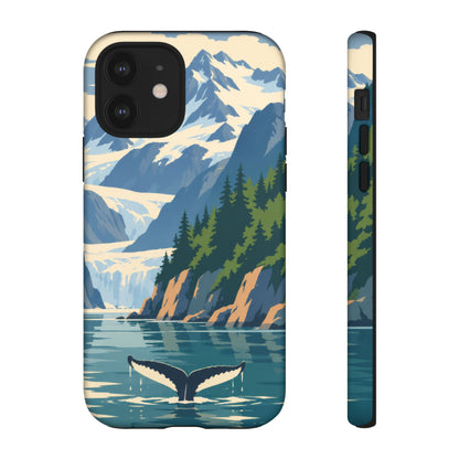 Glacier Bay — Fjord Silence iPhone Tough Case