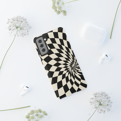 Twist Theory Samsung Galaxy Tough Case | Optical Checkerboard