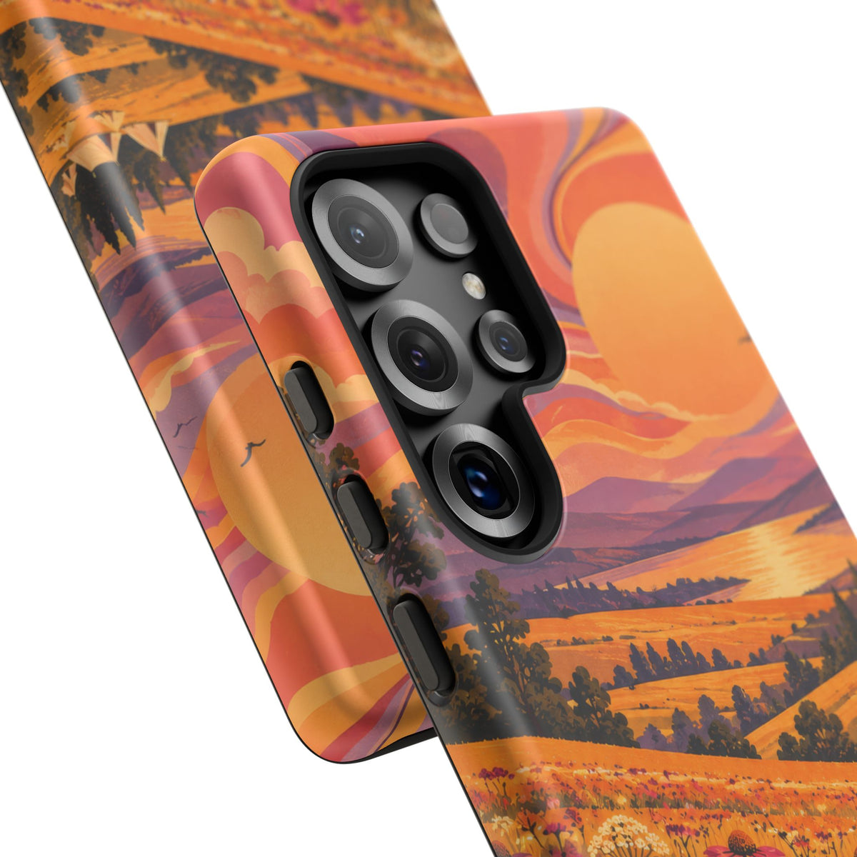 Golden Field Reverie Samsung Galaxy Tough Case | sixties festival