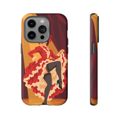 Moulin Rouge Dancer — Crimson Cabaret iPhone Tough Case | cabaret dancer