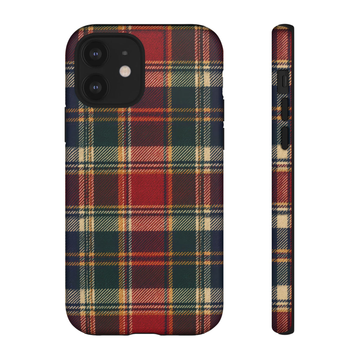 Highland Holiday iPhone Tough Case | christmas plaid